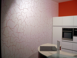 Kitchen wall putty photo