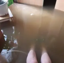 Photo Of A Flooded Bathtub