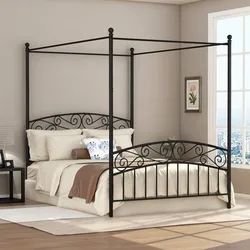 Metal beds for bedroom photo