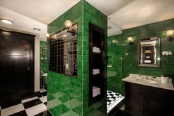 Emerald bathroom photo