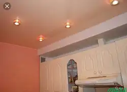 Освещение потолков кухни в хрущевке фото