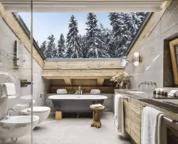 Дизайн ванной старый дом