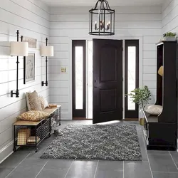 Interior of the hallway of a village house