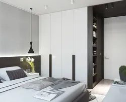 Bedroom interior apartment closet