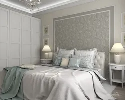 Moldings for bedroom walls photo