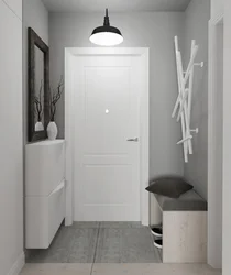 Hallway In Gray Tones Design Ideas