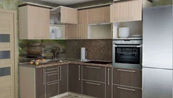 Chipboard facades for kitchen photo