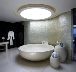 Дизайн ванны с круглой ванной