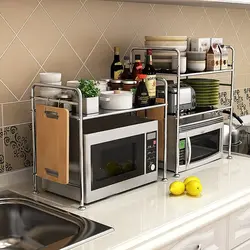 Where To Put A Microwave In A Small Kitchen Photo