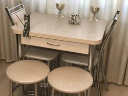 Стол на кухню раскладной недорого фото