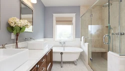 Painting bathroom design photo