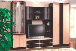 Living room furniture with wardrobe photo
