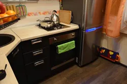 Дизайн кухни 6м2 с холодильником фото и газовой плитой