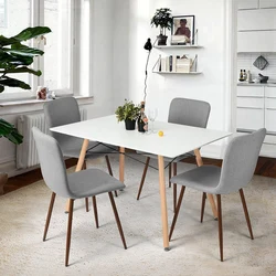 Beige chairs for the kitchen in the interior