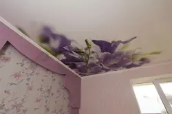 Photo Printing On The Ceiling In The Bedroom Photo