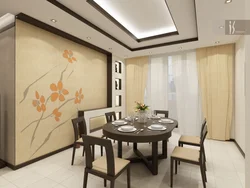 Wallpaper for kitchen dining area design
