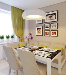 Wallpaper for kitchen dining area design