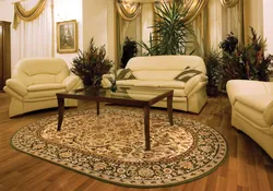 Классические ковры в интерьере гостиной