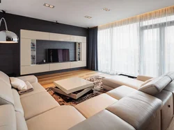 Large Living Room Interior In Modern Design