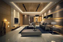 Large Living Room Interior In Modern Design