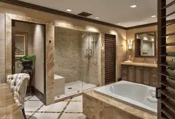 Дизайн ванны в загородном доме фото