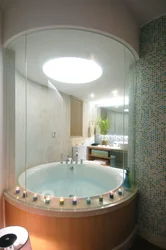 Маленькая ванна с джакузи дизайн