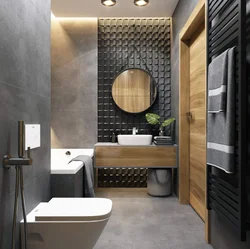 Дизайн туалета маленького в квартире современный 2023