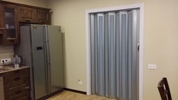 Sliding kitchen doors accordion photo