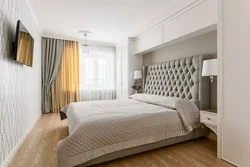 Интерьер кровати в спальне фото дизайн