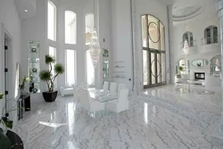 Apartment design with porcelain tile flooring