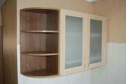 Кутнія шафы паліцы на кухню фота