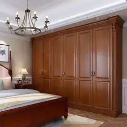 Wooden wardrobes for bedrooms photo