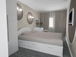 Bedroom width 2 meters total design
