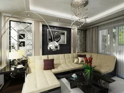 Living Room In Three Rubles Photo