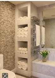 Plasterboard bath shelves photo