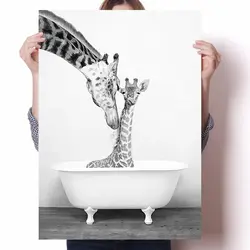 Постеры в ванной комнате фото