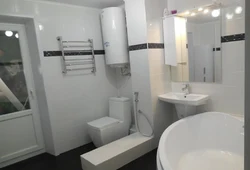 Bathroom and toilet design in a new building
