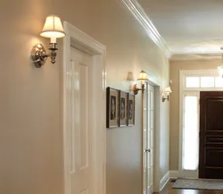 Светильники настенные для прихожей и коридора фото в интерьере