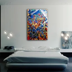 Фото картины в спальню современный стиль
