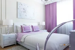 Light Lilac Bedroom Interior