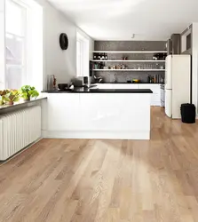Kitchen design brown laminate