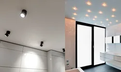 Потолочные светильники для натяжных потолков в ванную комнату фото