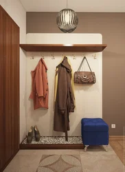Hanger closet hallway design photo