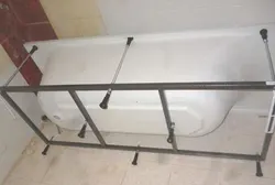Як усталёўваць акрылавыя ванны фота