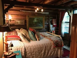 Спальня по деревенски фото