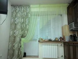 Kitchen Design Curtains And Tulle Only Photo