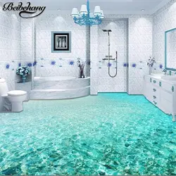 Bath floor design