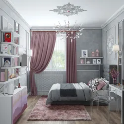 Bedroom interior for 10 years