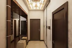 Hallway design with many doors