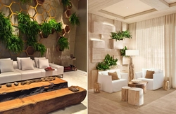 Apartment Room Design With Wood